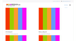 Desktop Screenshot of mediapresenta.com